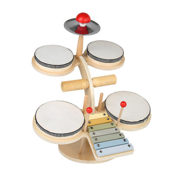 Wooden Multifunctional Drum Stand